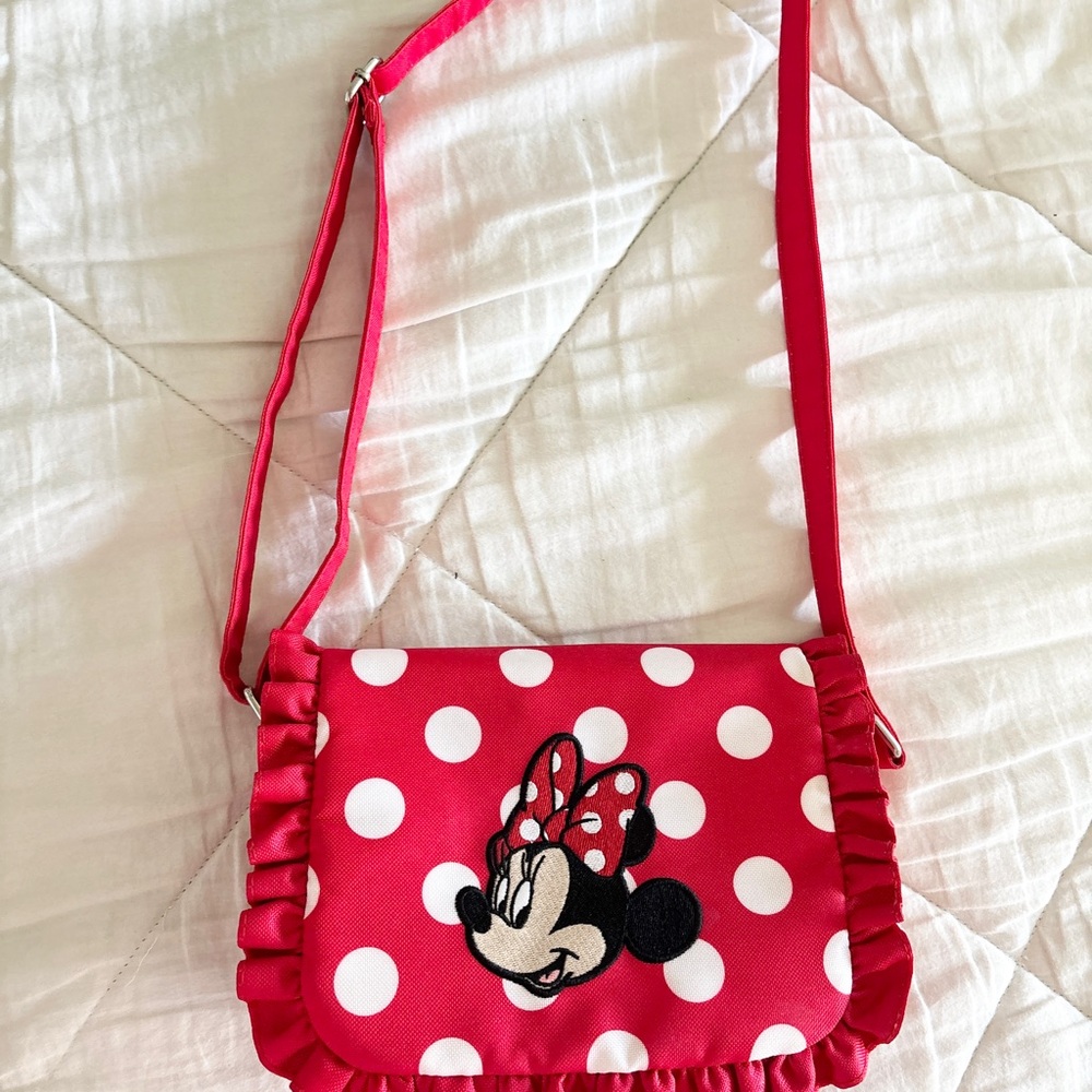 Disney Minnie Mouse Red Polka Dot Kids Bag